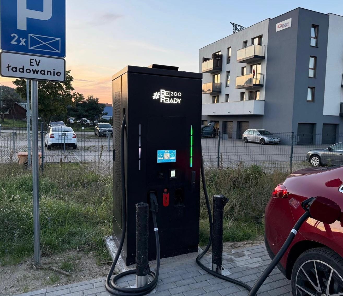 Stacja szybkiego ładowania BeReady2GO